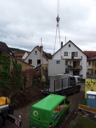 Der Keller kommt angeflogen!